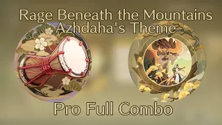 Rage Beneath the Mountains/ Azhdaha's Theme - Pro Full Combo  (Genshin Arataki Drum Event)