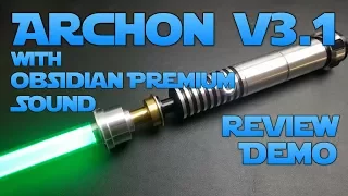 Archon v3.1 from Ultra Sabers with Obsidian Premium Sound | Review | Demo