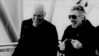 Roger Waters, David Gilmour and Nick Mason. Behind the Scenes of the "The Wall World Tour".