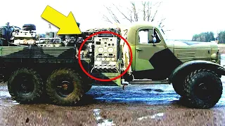 Какие были необычные модификации грузовика ЗИЛ-157?