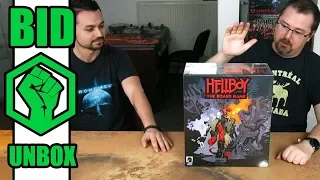 Hellboy Board Game unboxing