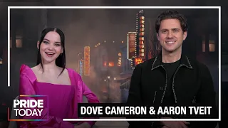 Dove Cameron & Aaron Tveit Show Love for the LGBTQ+ Community