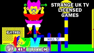 A Selection of Strange British TV Licensed Games for the Spectrum | Kim Justice