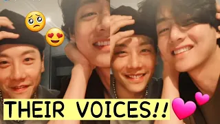 BTS TAEHYUNG singing with Park Hyo Shin! V just posted this!! BTS V Instagram Story