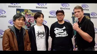 Junpei Mizusaki, Kazuki Nakashima, and Takashi Okazaki Interview at Batman Ninja Premiere