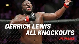 Derrick Lewis Every Knockout | 2021 | UFC | MMA |