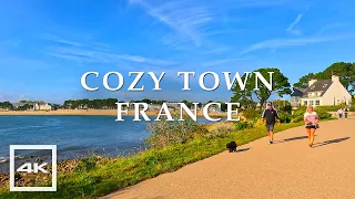 Сozy town in France by the ocean / Walking tour 2023 🌊 | 4K HDR 60fps