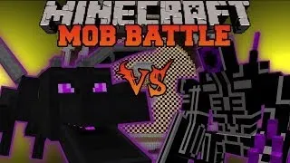 ENDER DRAGON VS ROBO WARRIOR - Minecraft Mob Battles - OreSpawn and Vs Mobs Mods