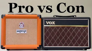 Vox Pathfinder 10 vs Orange Crush 12 DEMO and REVIEW
