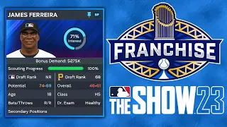 NEW Player Scouting & Drafting in MLB The Show 23 Franchise Mode