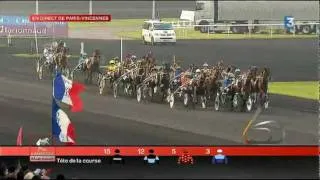 Prix d'Amérique 2012 - Ready Cash (Franck Nivard) - Roxane Griff - The Best Madrik