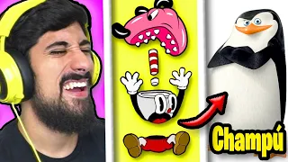 CUPHEAD PERO SI PIERDO SALE UN MEME RANDOM 😳