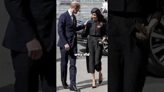 Why Did Prince William Ignore Meghan In This Picture? #shorts #princewilliam #meghanmarkle