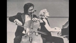 Arpeggione Sonata ／Yo-Yo Ma & Patricia Zander (1981 LIVE)