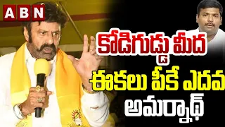 కోడిగుడ్డు మీద ఈకలు పీకే ఎదవ అమర్నాథ్ -Nandamuri Balakrishna Slams Gudivada Amarnath