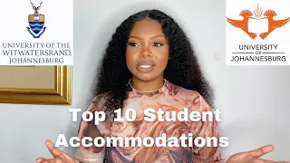 Top 10 Student Accommodations In Joburg| Wits&UJ Students| NSFAS Accredited| South African Youtuber