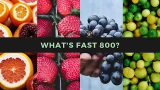 Introduction to Fast 800 diet | What is the Fast 800 diet? 800 calorie diet