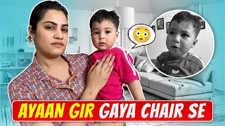 AYAAN GIR GAYA CHAIR SE | Family fitness