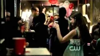 The Vampire Diaries 3x01 - Caroline and Tyler fight then kissing