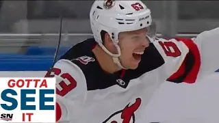 GOTTA SEE IT: Devils Stun Oilers With Franchise Record Two Goals In 7 Seconds