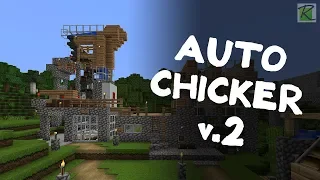 Minecraft: Automatic Chicken Breeder "Auto Chicker version 2"