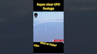 filmed from a passenger airplane "CLEAR UFO FOOTAGE" #secureteam10 #alien #trending