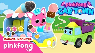 Yuk, Makan Es Krim di Truk Es Krim Pinkfong | Kartun Anak | Pinkfong Baby Shark Indonesia