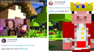 TECHNOBLADE Reacting to Philza Being in Minecraft 1 Trillion Views On Youtube!!