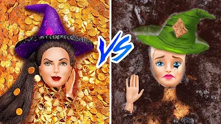 Poupée Riche VS Poupée Fauchée / 10 Idées Barbie DIY