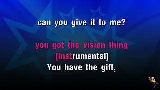 Vision Thing - Simple Minds (KARAOKE)