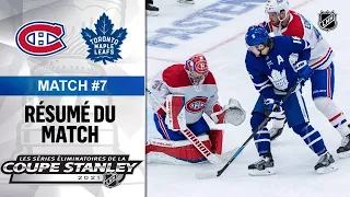 Canadiens vs Maple Leafs Match #7 | Séries 2021, 1re Ronde, 31/5/21