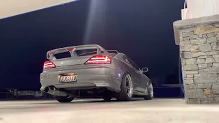 99 Nissan Silvia S15 exhaust sound