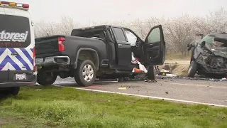 8 people killed in head-on crash in central California, highway patrol says