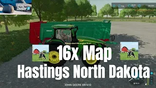 Now This Is A Big Map| Fs22 Hastings North Dakota| Ep 1