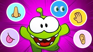 Learn Body Parts With Om Nom + Five Senses Song | Om Nom Nursery Rhymes and Kids Songs