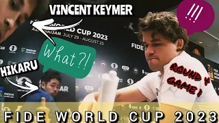 FINAL MOMENTS WHEN MAGNUS LOST AGAINST VINCENT KEYMER IN THE 4TH ROUND GAME 1 OF FIDE WORLD CUP