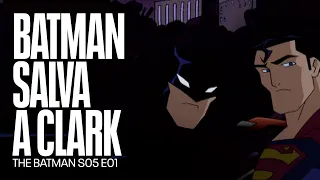 Batman salva a Superman de Metallo | The Batman