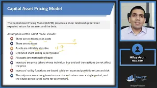 Beta and CAPM (Calculations for CFA® and FRM® Exams)