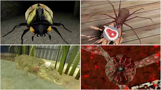 Creepy Pets #7 | The Twins Giant Beetle🐞Granny's Spider🐞Rod's Crocodile🐞Grandpa's Giant Octopus