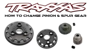 How To Change TRX 2wd Spur & Pinion Gear