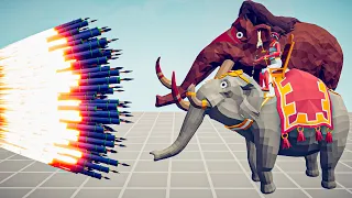 ELEPHANT & MAMMOTH vs EVERY GOD - Totally Accurate Battle Simulator TABS