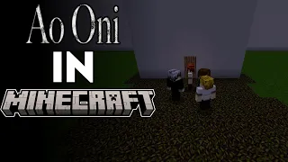 Ao Oni in Minecraft