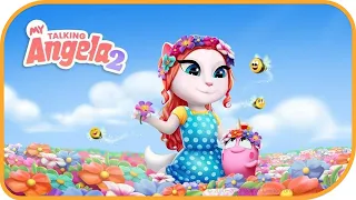 LUNAR NEW YEARS DAY! My Talking Angela 2 72 | Outfit7 Limited | Casual | Fun mobile game | HayDay