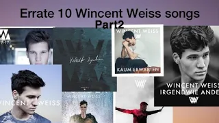 Errate 10 Wincent Weiss songs in 5 Sekunden | Part2