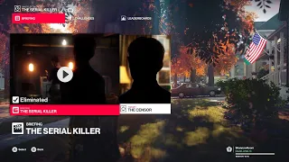 Hitman 2|Elusive Target #18|The Serial Killler|The Censor|Silent Assassin/Suit Only