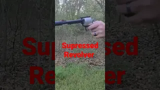 Suppressed Revolver #New #shorts #youtube #youtubeshorts #revolver #suppressor #weapons #tactical