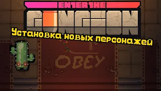 Установка новых персонажей в Enter the Gungeon