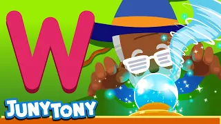 Wiggly Wizard | Phonics Song for Kids | Kindergarten Song | Welcome to Wizard’s world | JunyTony