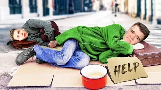 I became HOMELESS With My Best Friend… (Hobo Simulator)