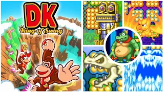 [DK: King of Swing] All Boss Battles + Ending!!